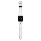 Business Logo Custom Apple Watch Strap with Silver Hardware