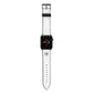 Business Logo Custom Apple Watch Strap with Space Grey Hardware
