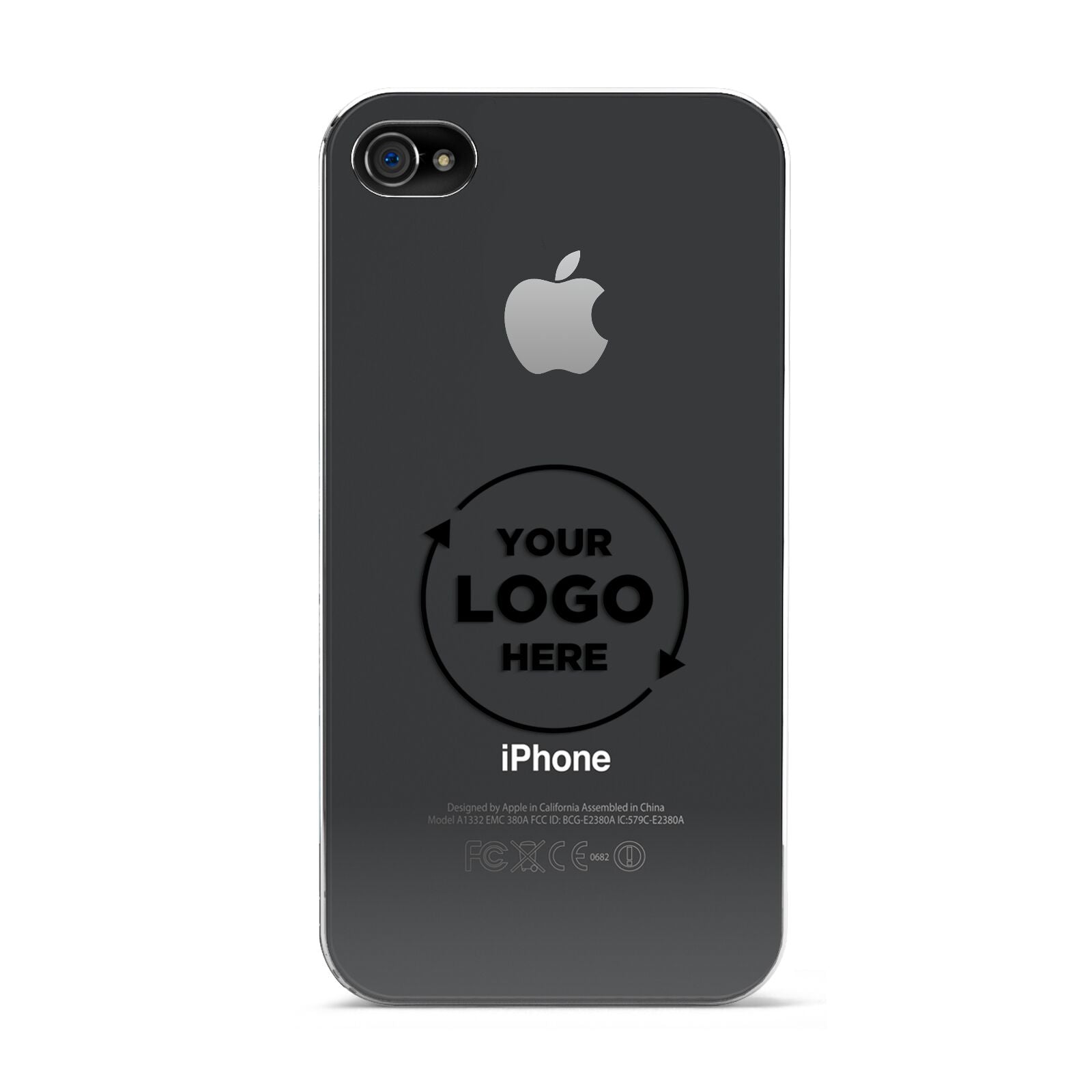 Business Logo Custom Apple iPhone 4s Case