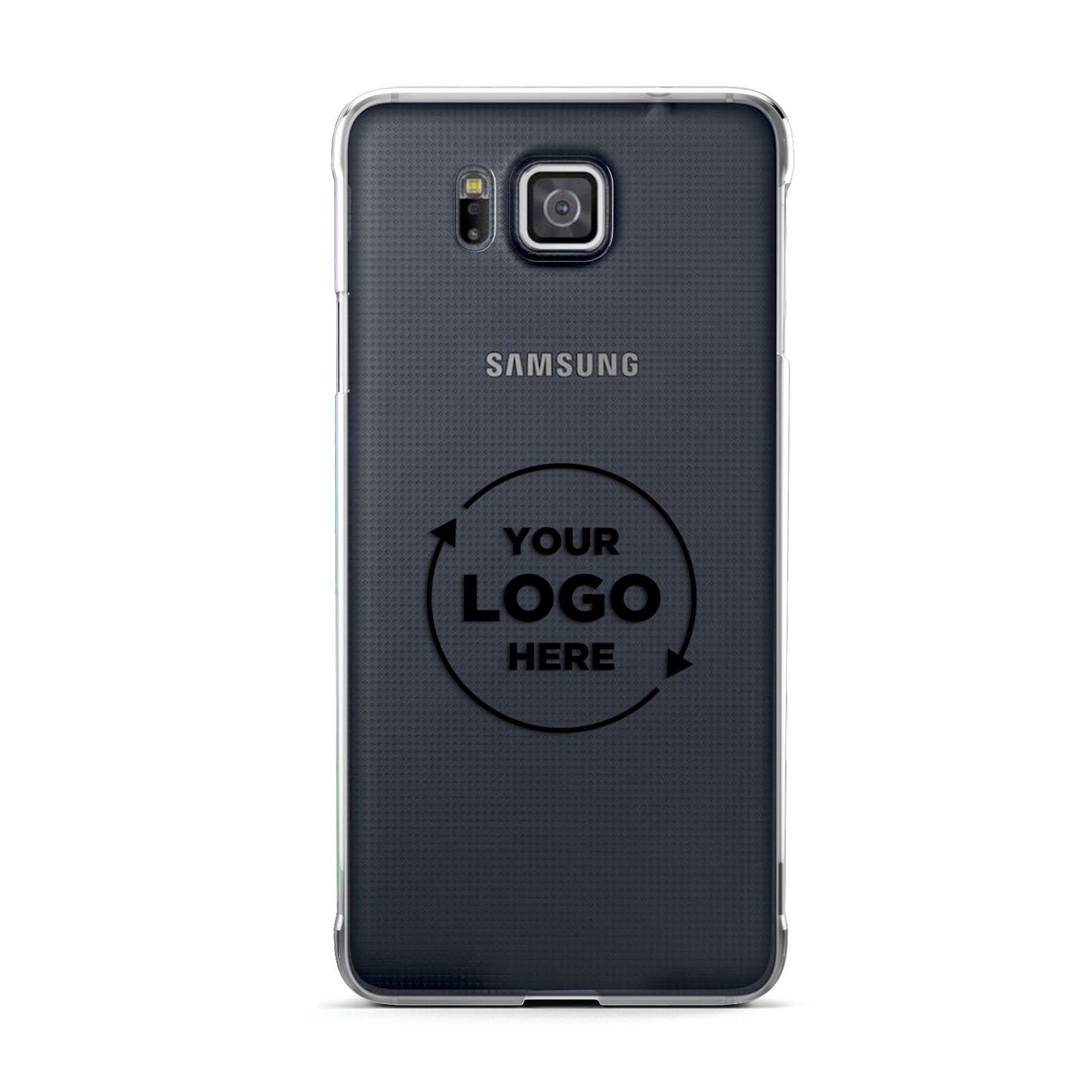 Business Logo Custom Samsung Galaxy Alpha Case