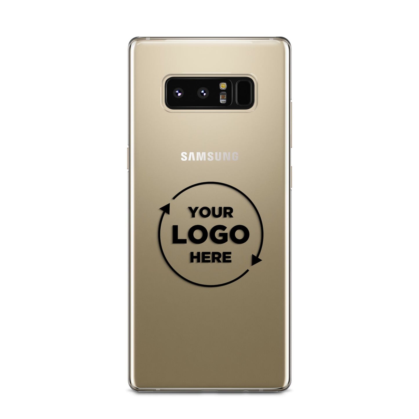 Business Logo Custom Samsung Galaxy Note 8 Case