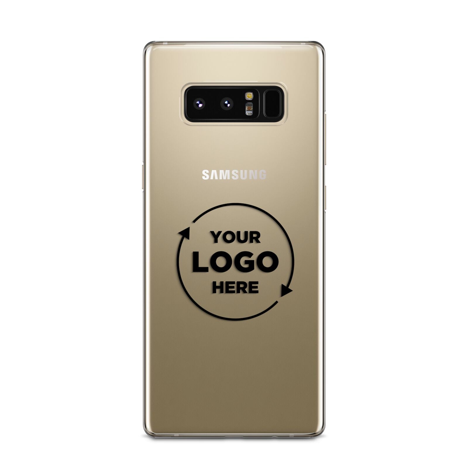 Business Logo Custom Samsung Galaxy Note 8 Case