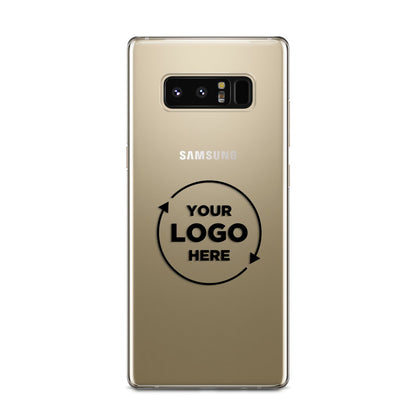 Business Logo Custom Samsung Galaxy Note 8 Case