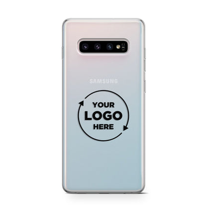 Business Logo Custom Samsung Galaxy S10 Case