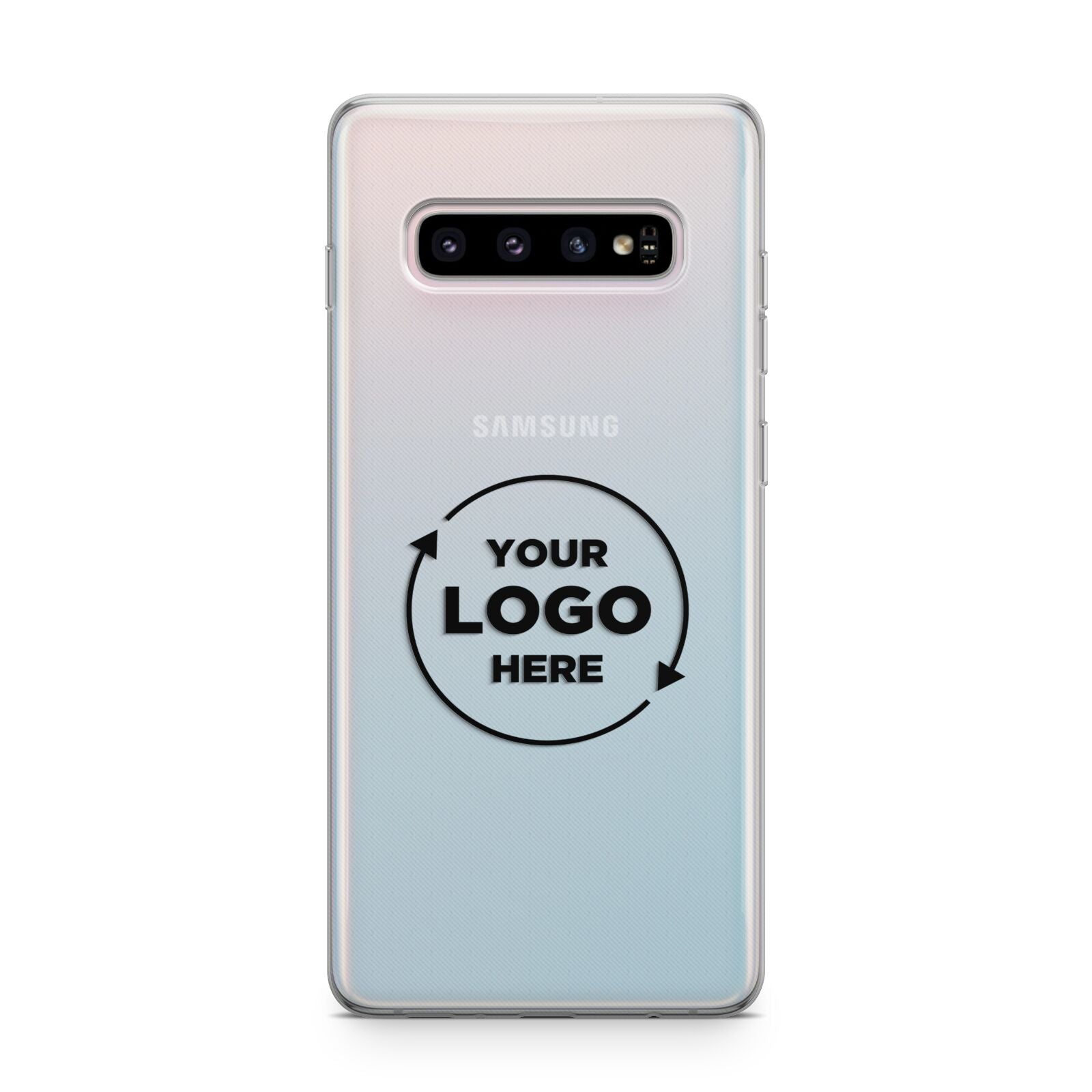 Business Logo Custom Samsung Galaxy S10 Plus Case