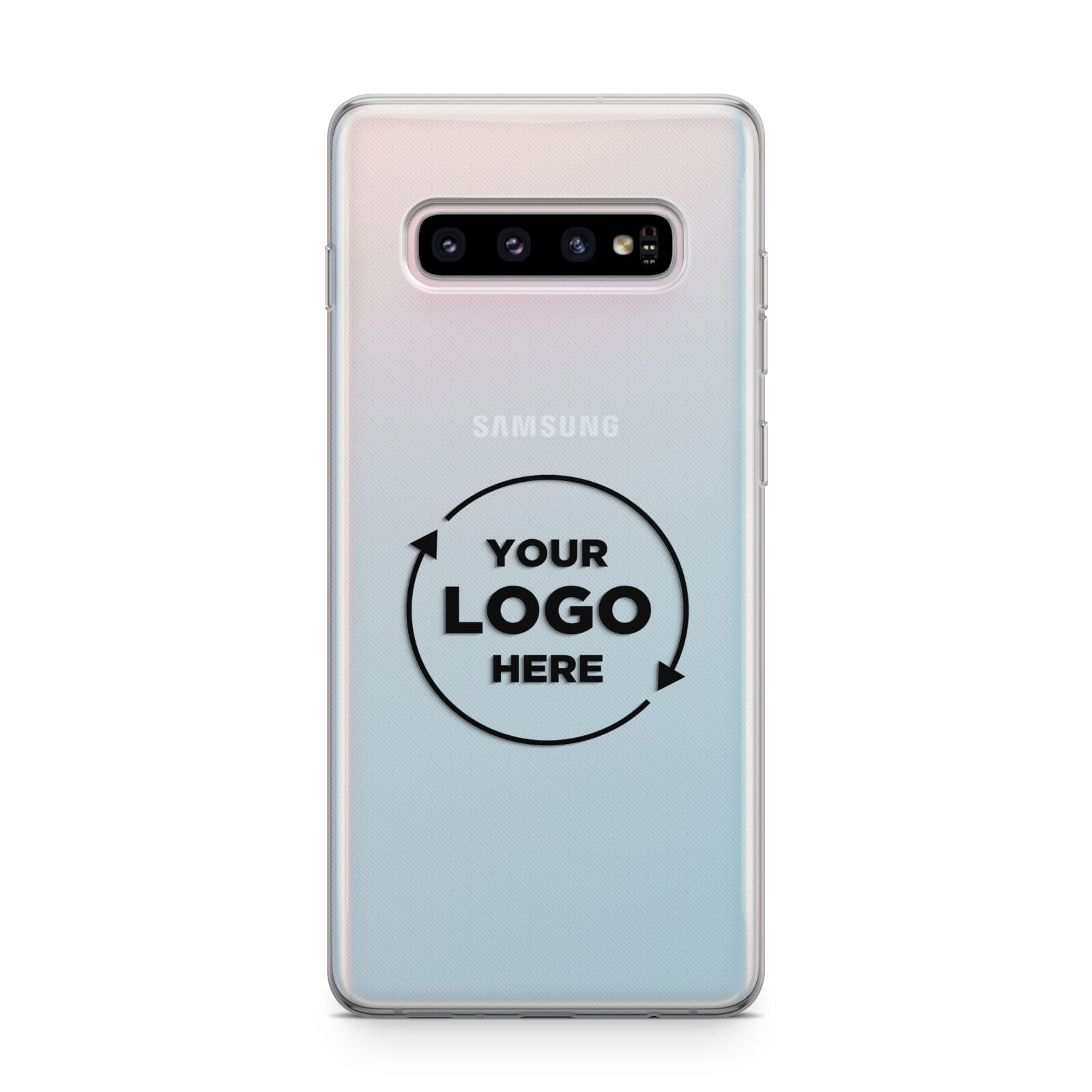 Business Logo Custom Samsung Galaxy S10 Plus Case