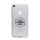 Business Logo Custom iPhone 7 Bumper Case on Silver iPhone