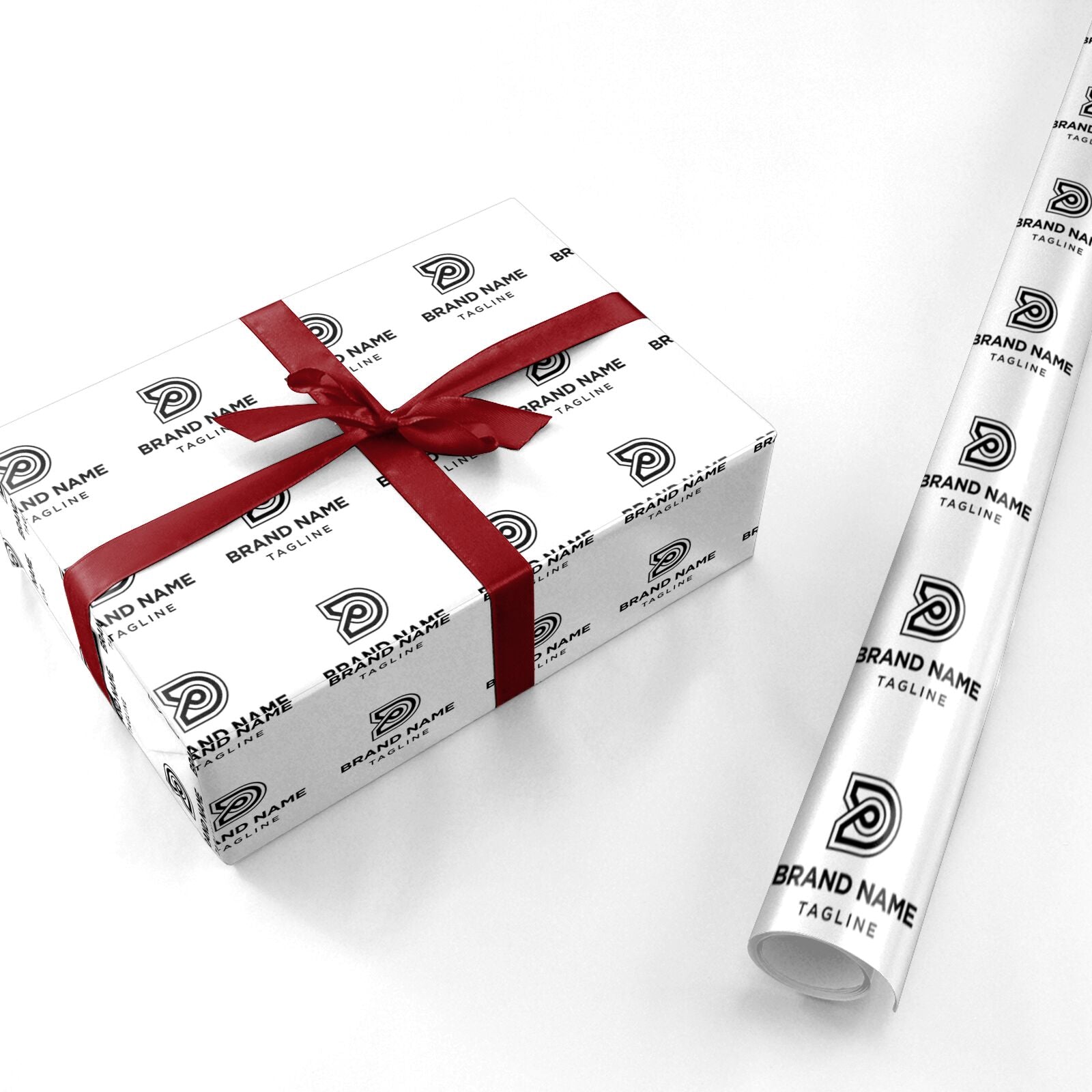 Business Logo Personalised Personalised Wrapping Paper