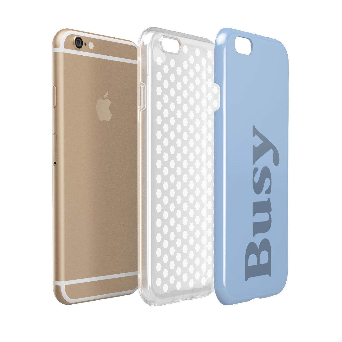 Busy Quote Apple iPhone 6 3D Tough Case Expanded view