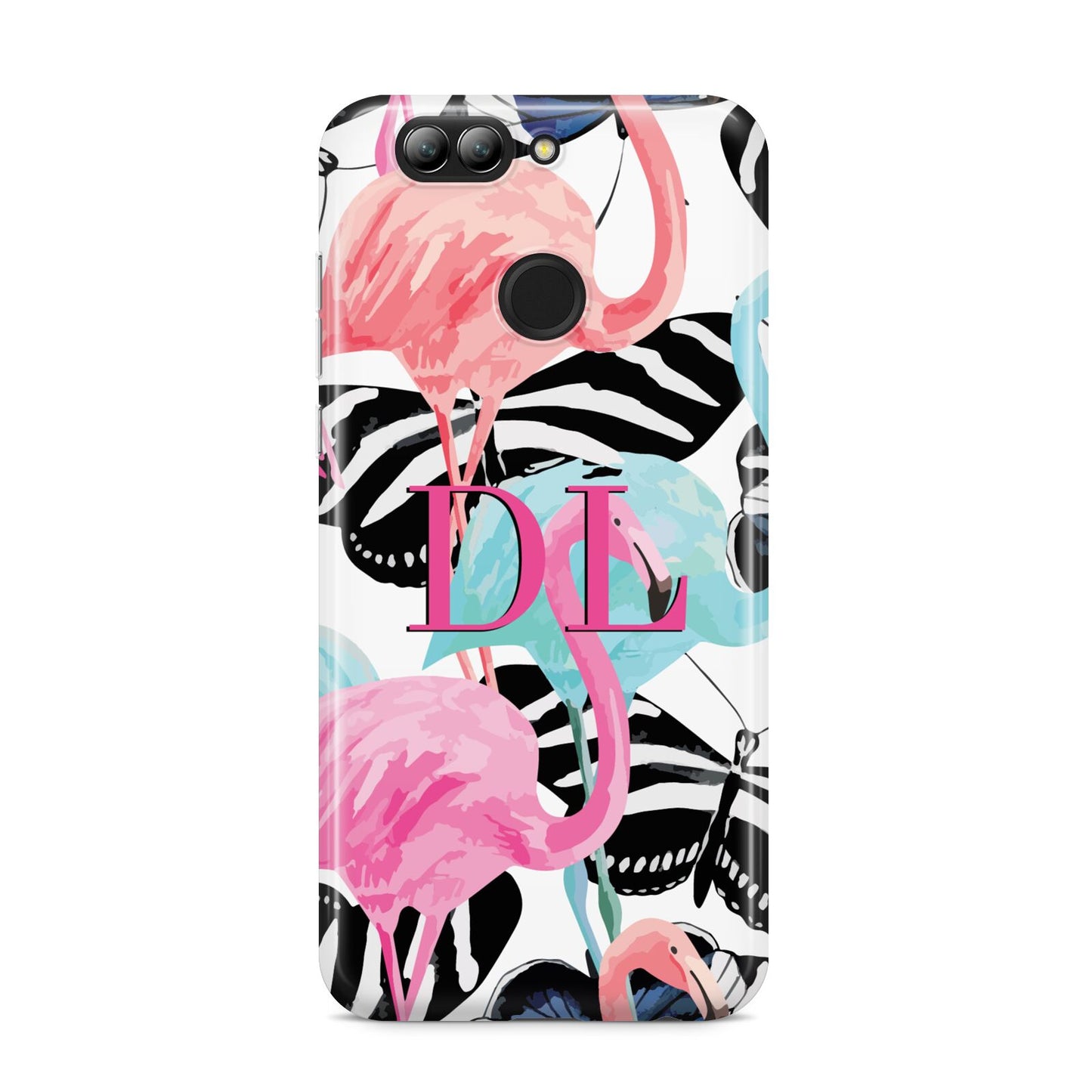 Butterflies Flamingos Huawei Nova 2s Phone Case