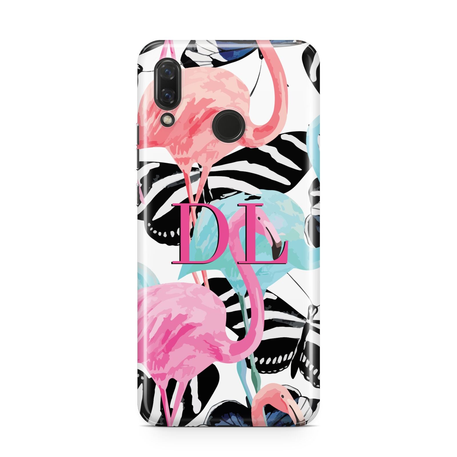 Butterflies Flamingos Huawei Nova 3 Phone Case