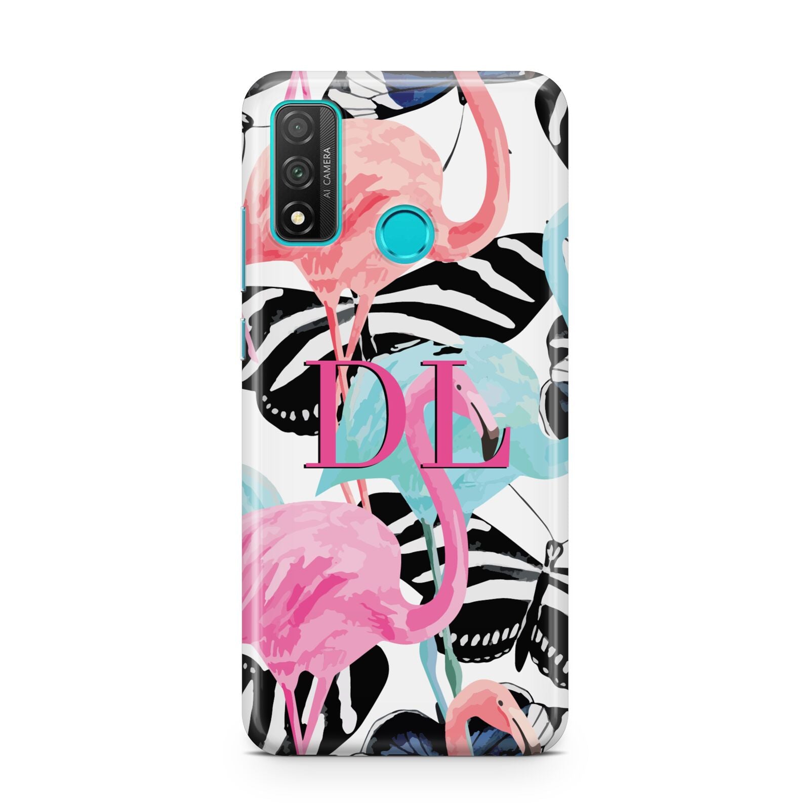 Butterflies Flamingos Huawei P Smart 2020