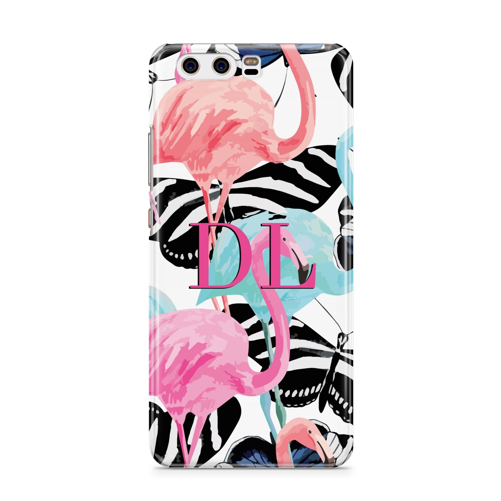 Butterflies Flamingos Huawei P10 Phone Case