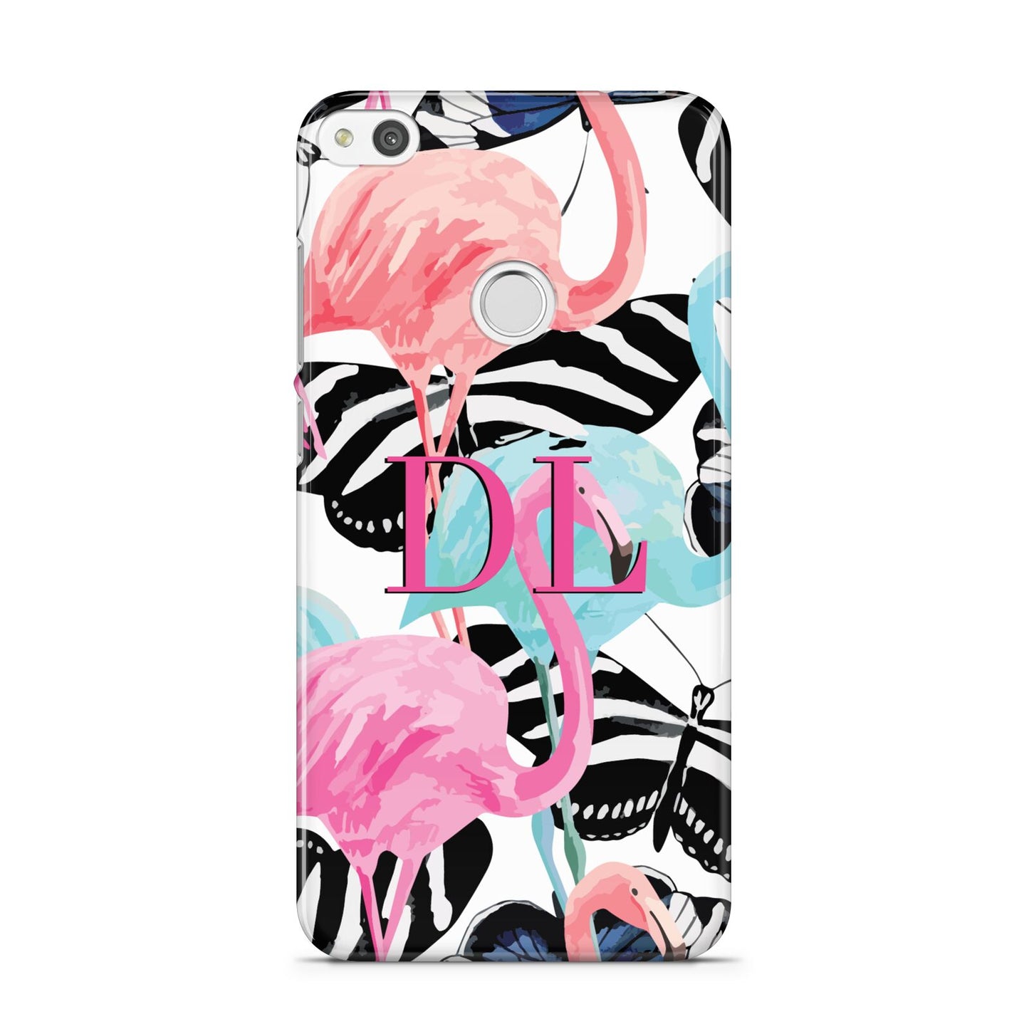 Butterflies Flamingos Huawei P8 Lite Case