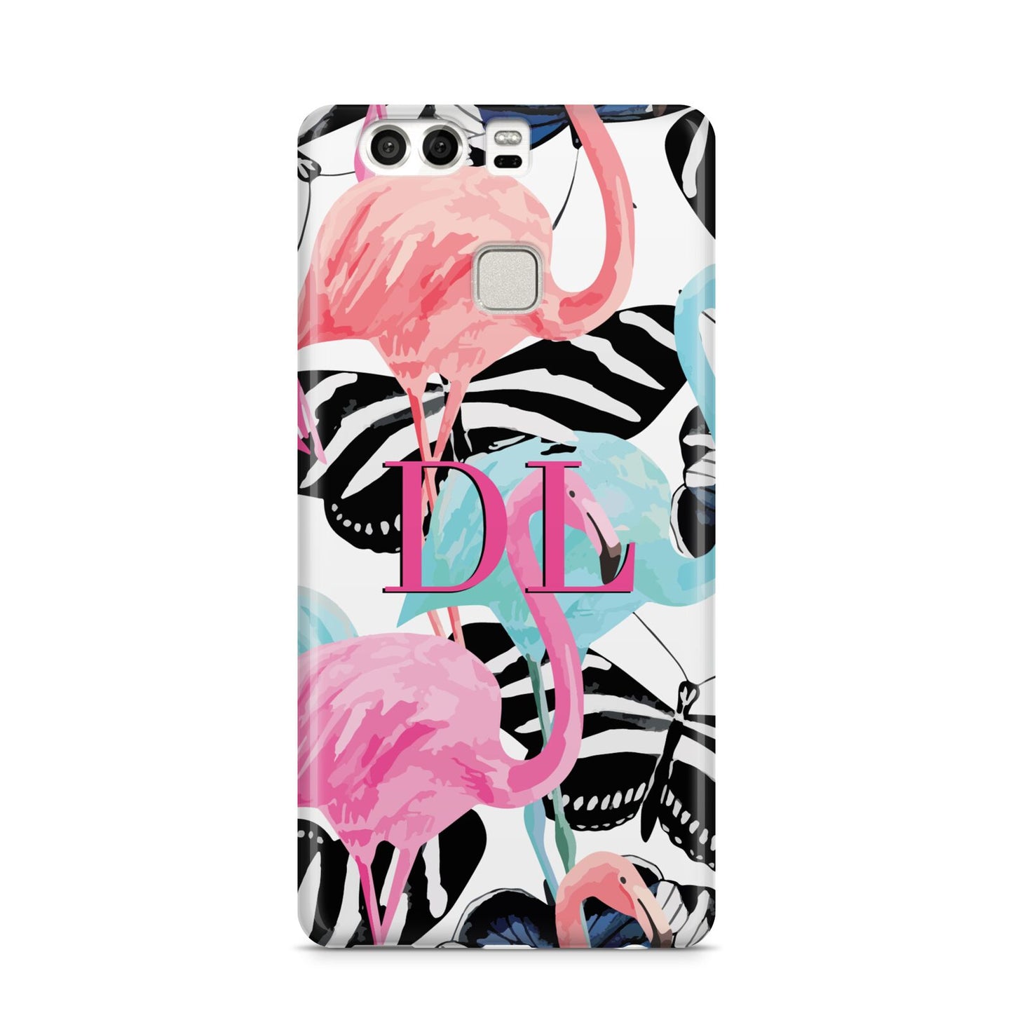 Butterflies Flamingos Huawei P9 Case