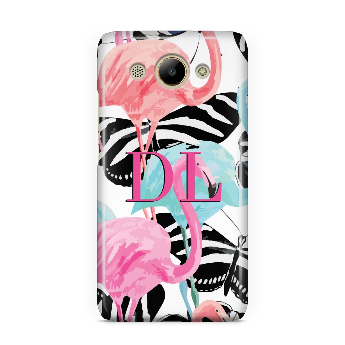 Butterflies Flamingos Huawei Y3 2017