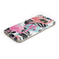 Butterflies Flamingos Protective Samsung Galaxy Case Angled Image