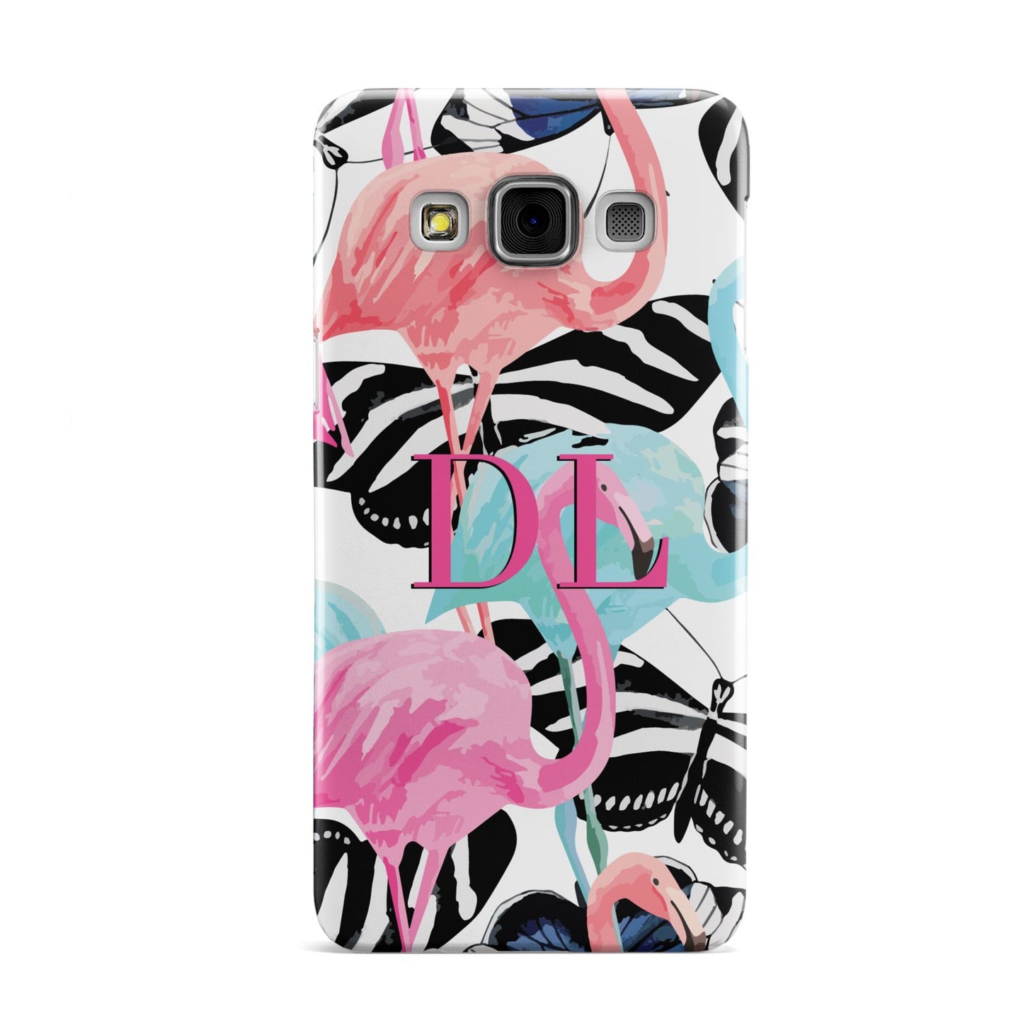 Butterflies Flamingos Samsung Galaxy A3 Case