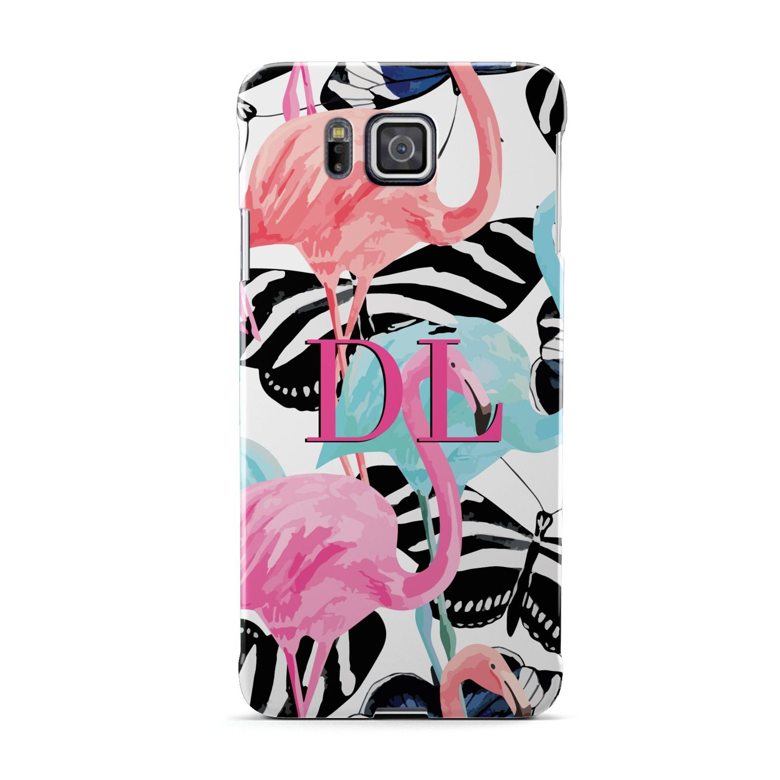 Butterflies Flamingos Samsung Galaxy Alpha Case