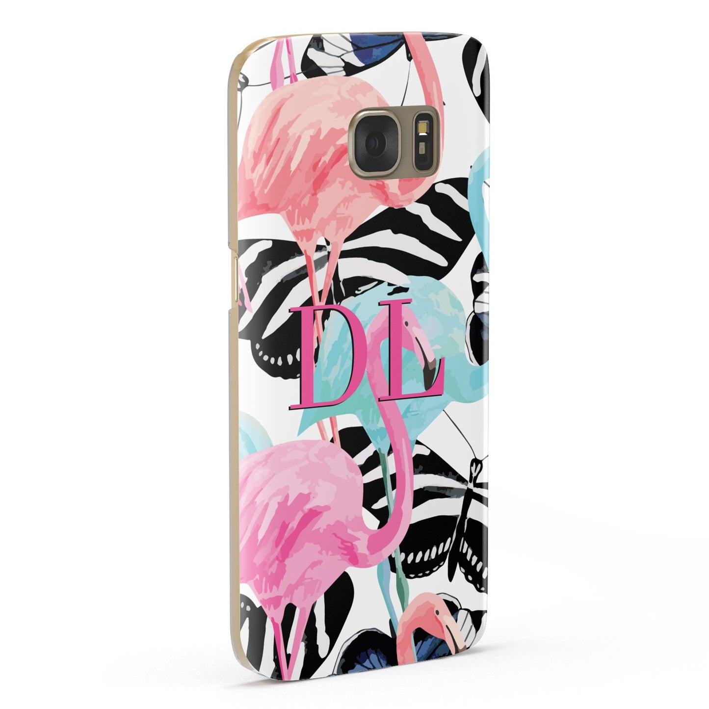Butterflies Flamingos Samsung Galaxy Case Fourty Five Degrees