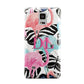 Butterflies Flamingos Samsung Galaxy Note 4 Case