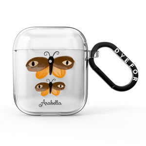 Butterfly Halloween Personalised AirPods Case