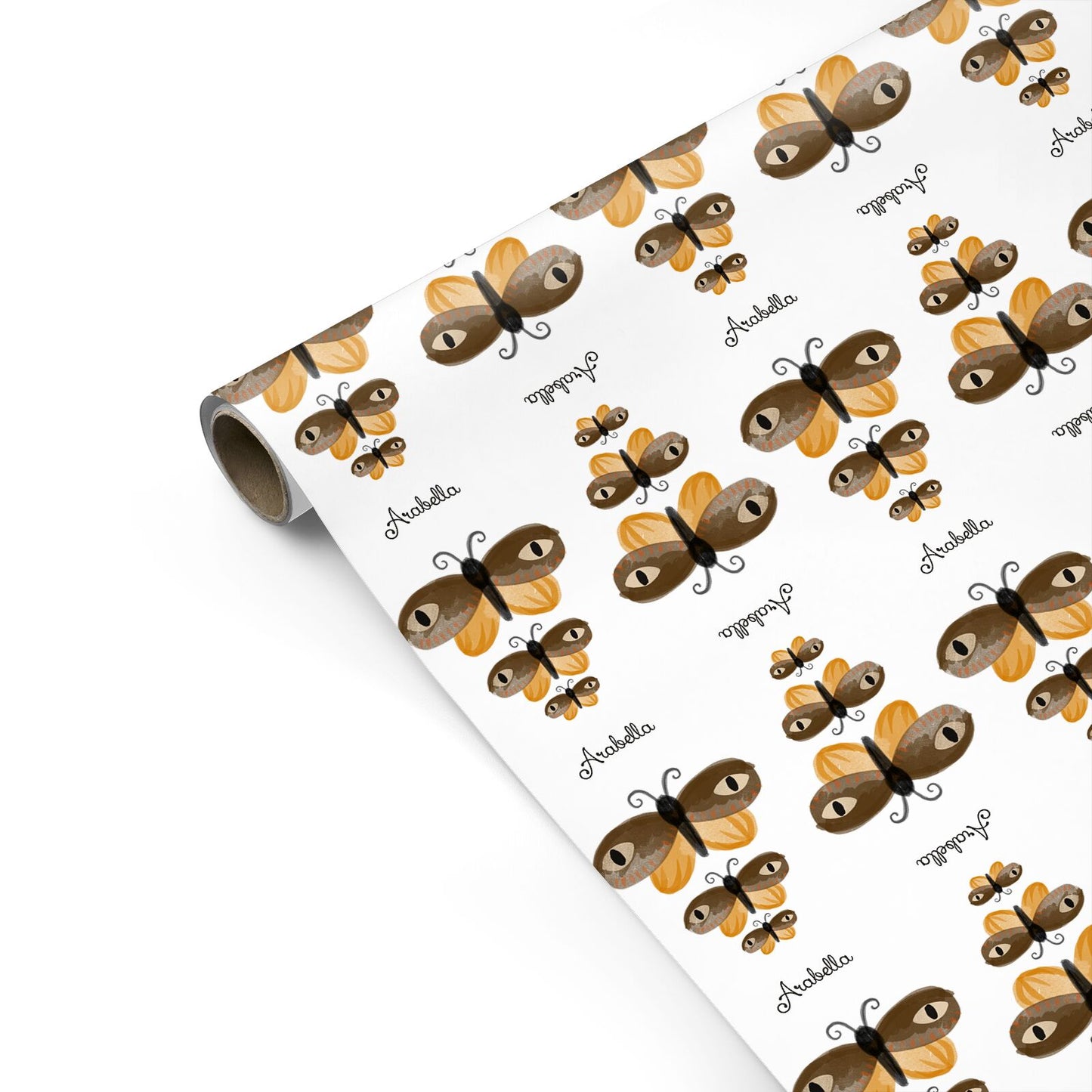 Butterfly Halloween Personalised Personalised Gift Wrap