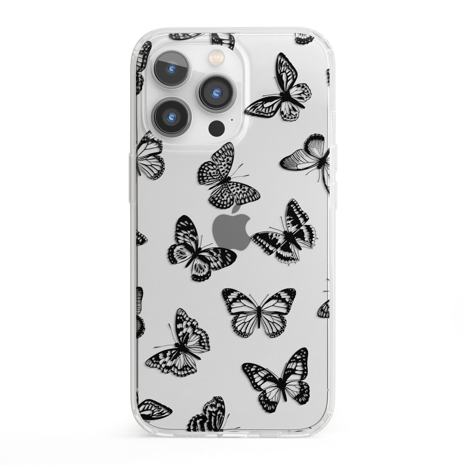 Butterfly iPhone 13 Pro Clear Bumper Case
