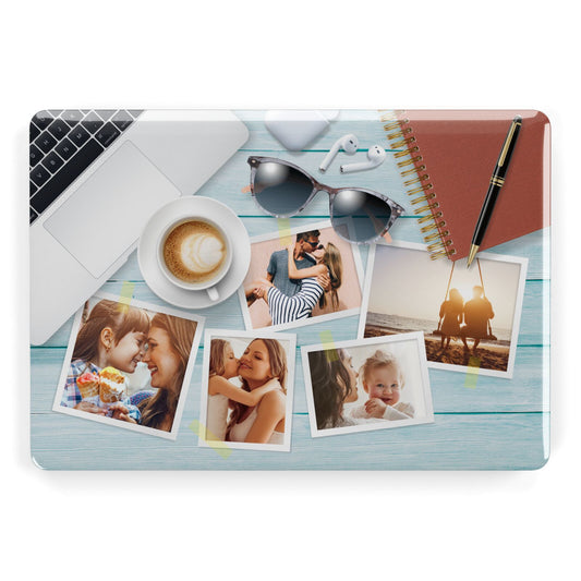 Cafe Scene Photo Montage Upload Apple MacBook Case
