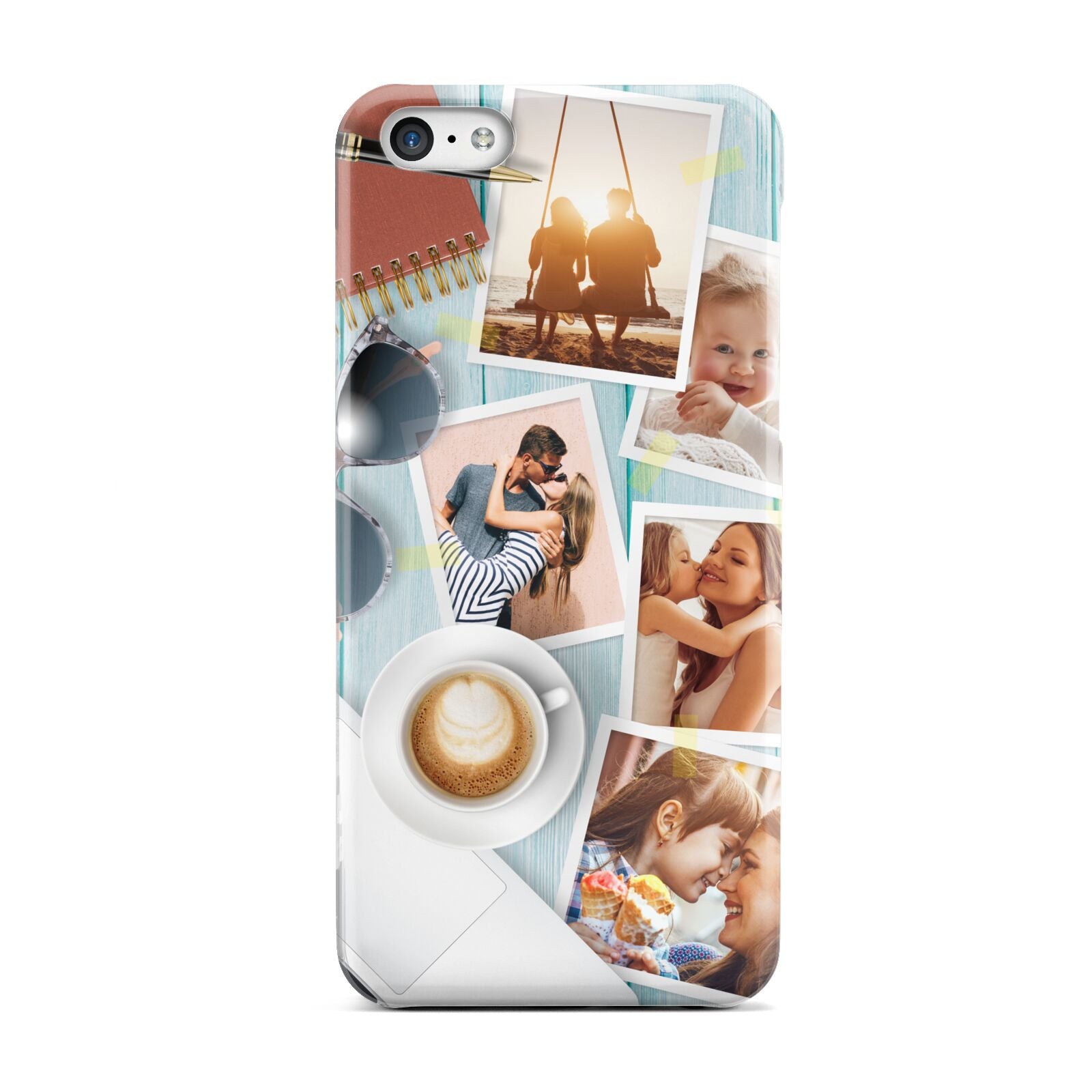 Cafe Scene Photo Montage Upload Apple iPhone 5c Case