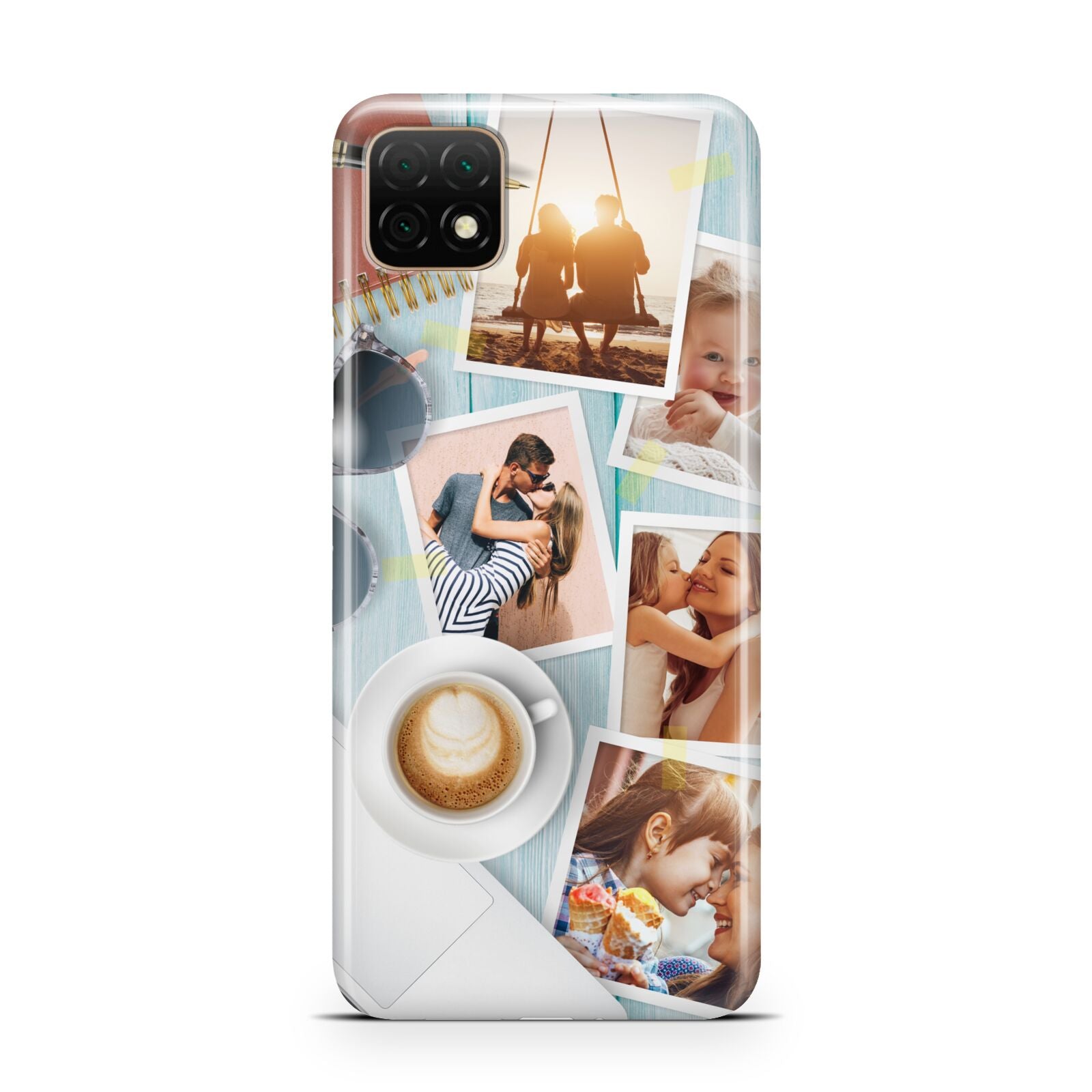 Cafe Scene Photo Montage Upload Huawei Enjoy 20 Phone Case