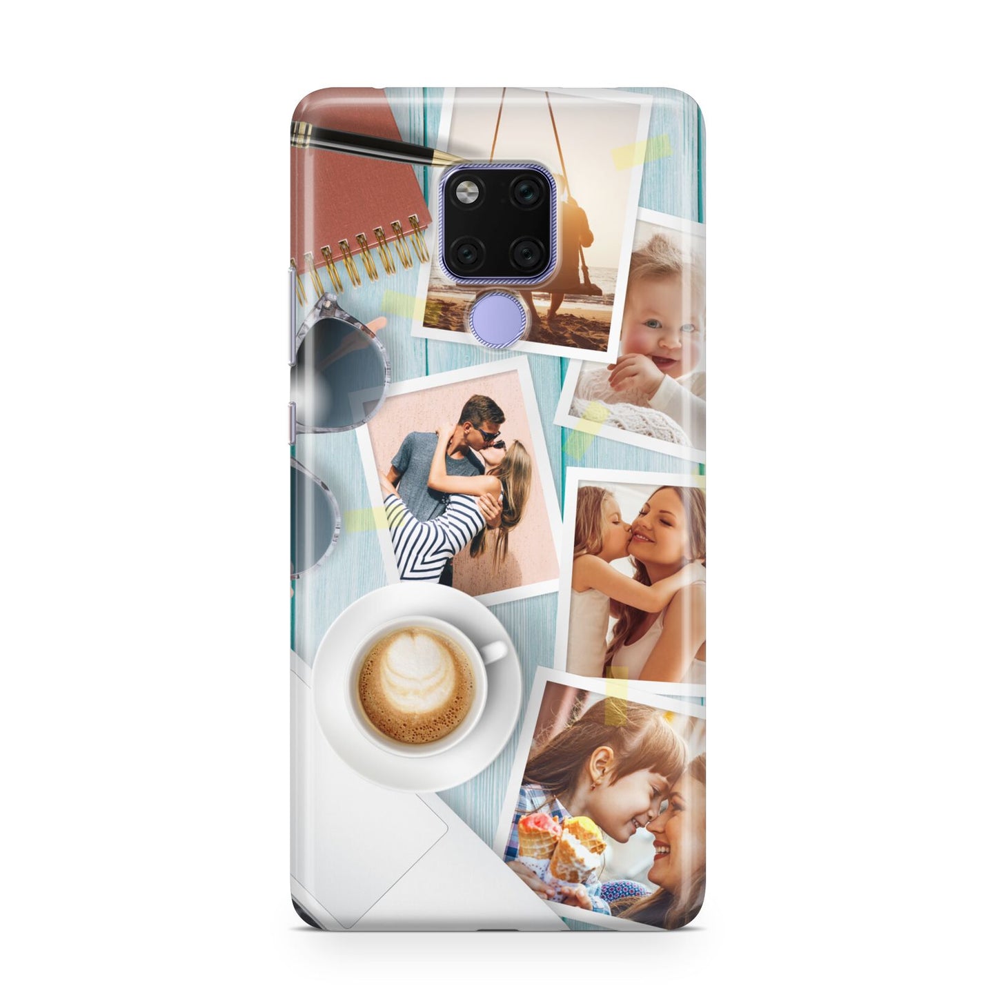 Cafe Scene Photo Montage Upload Huawei Mate 20X Phone Case