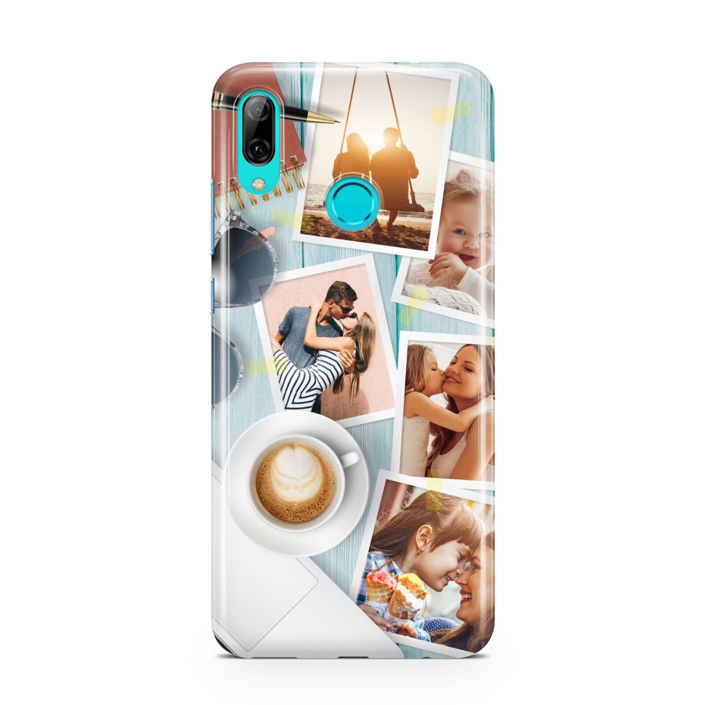 Cafe Scene Photo Montage Upload Huawei P Smart 2019 Case