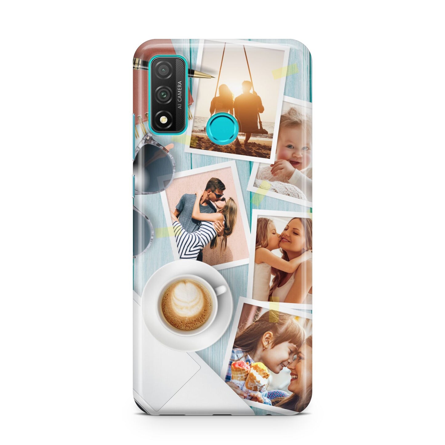 Cafe Scene Photo Montage Upload Huawei P Smart 2020