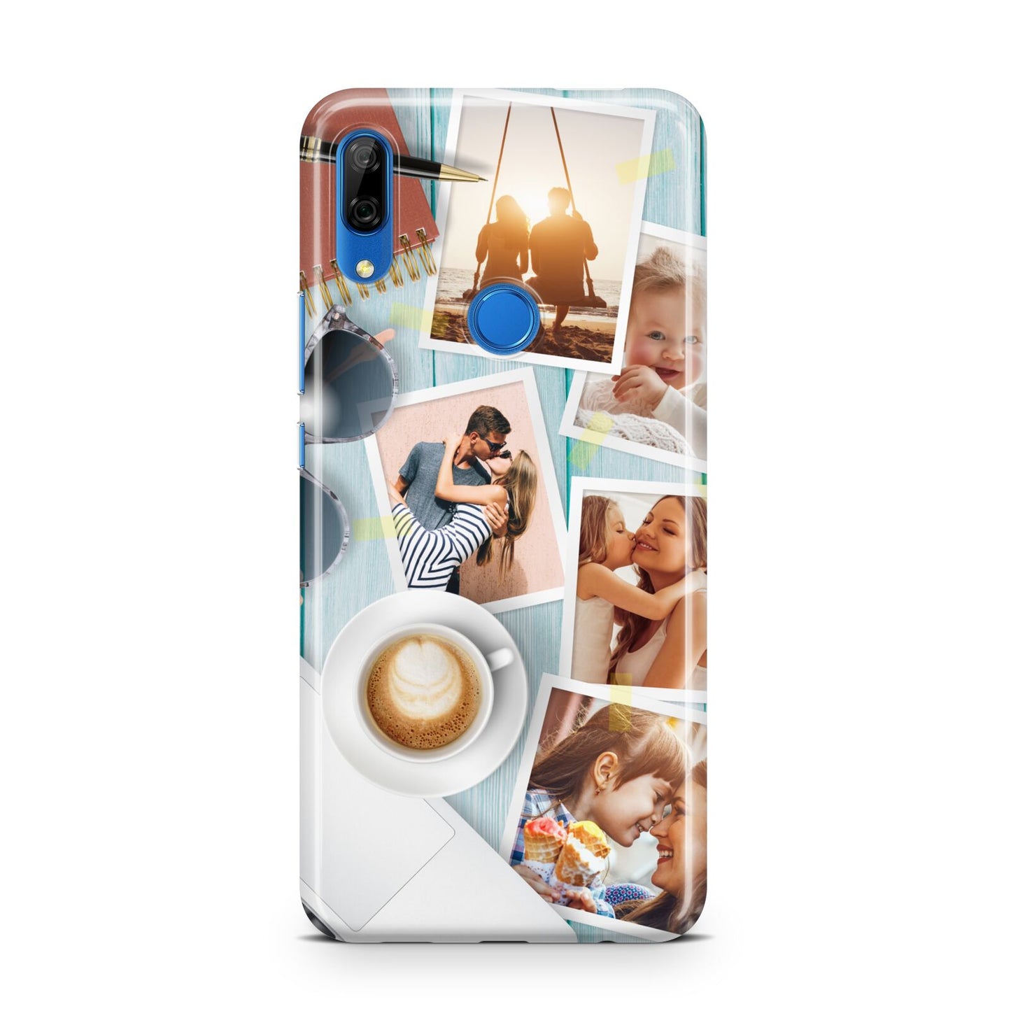 Cafe Scene Photo Montage Upload Huawei P Smart Z