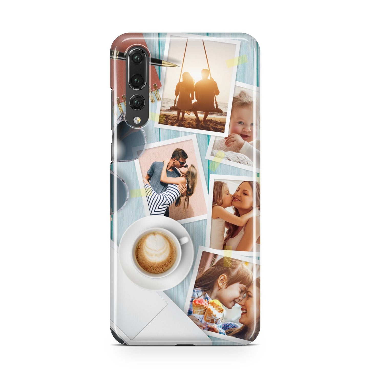 Cafe Scene Photo Montage Upload Huawei P20 Pro Phone Case