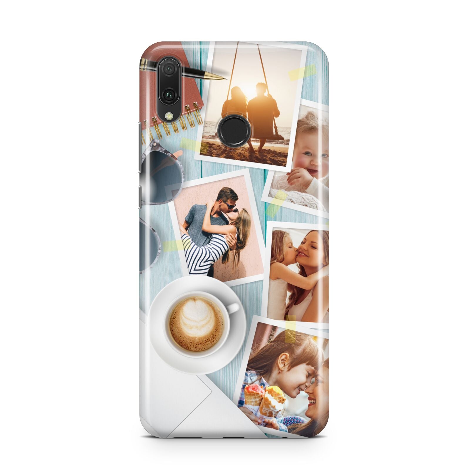 Cafe Scene Photo Montage Upload Huawei Y9 2019