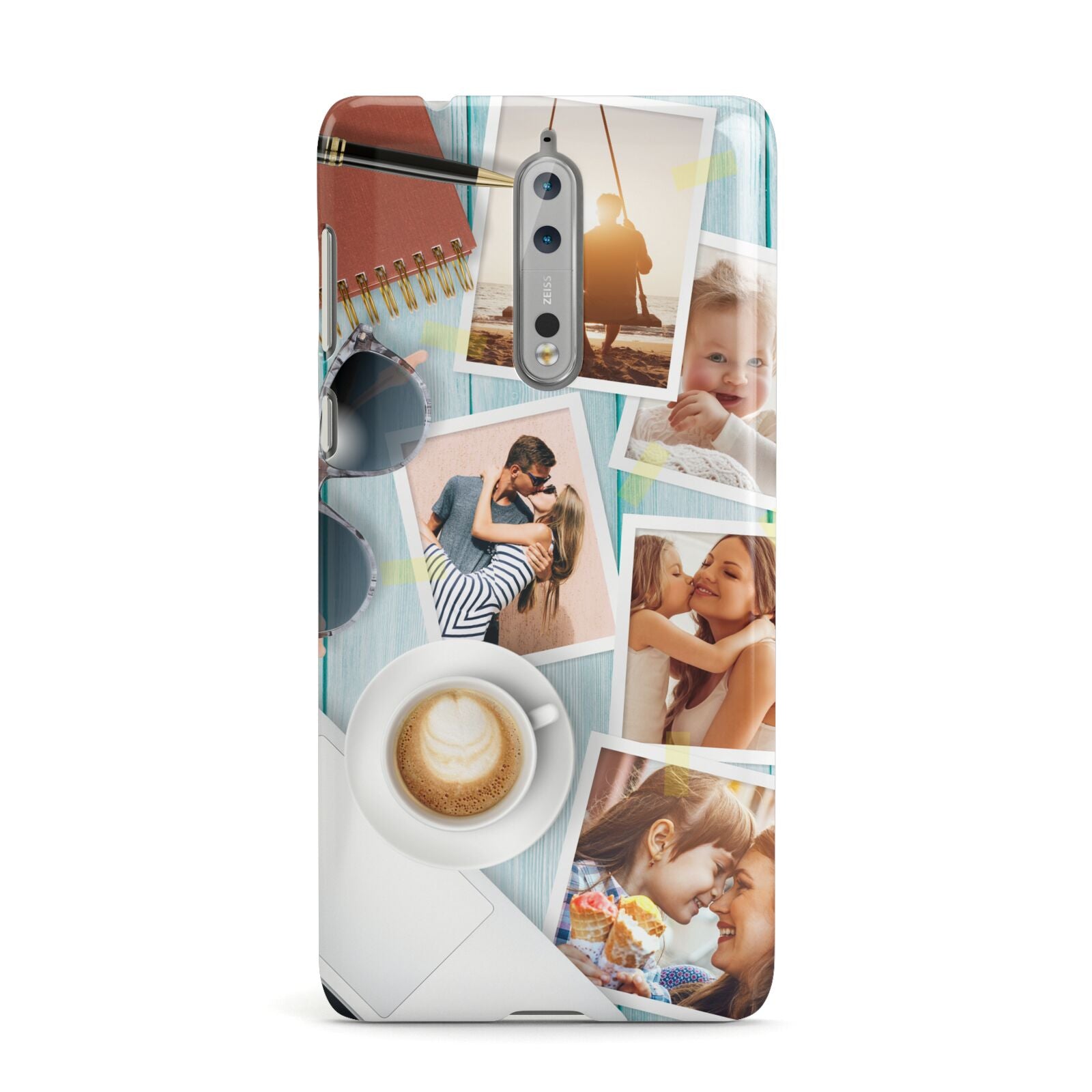 Cafe Scene Photo Montage Upload Nokia Case