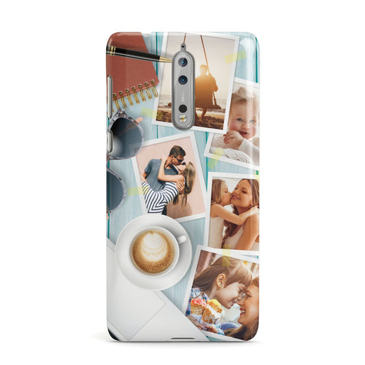 Cafe Scene Photo Montage Upload Nokia Case