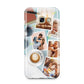 Cafe Scene Photo Montage Upload Samsung Galaxy A3 2017 Case on gold phone