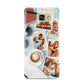 Cafe Scene Photo Montage Upload Samsung Galaxy A9 2016 Case on gold phone