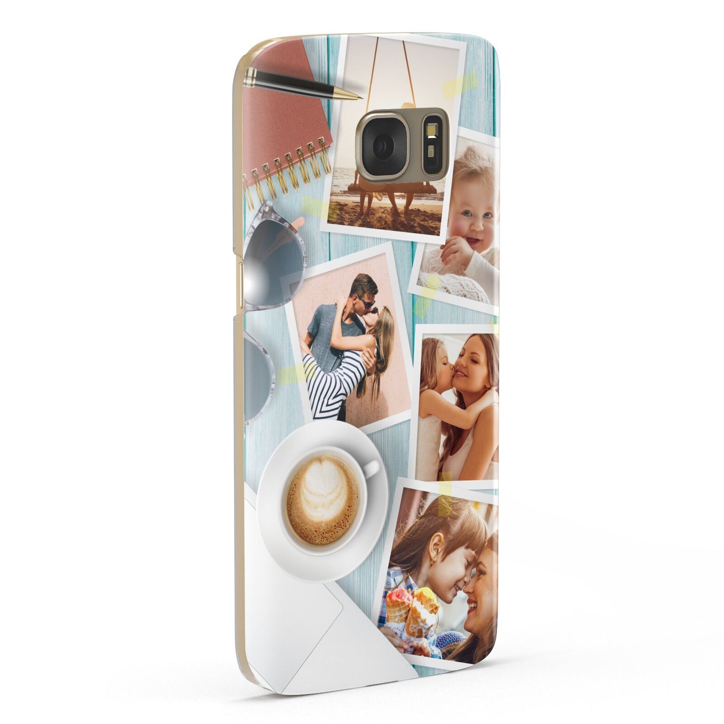 Cafe Scene Photo Montage Upload Samsung Galaxy Case Fourty Five Degrees