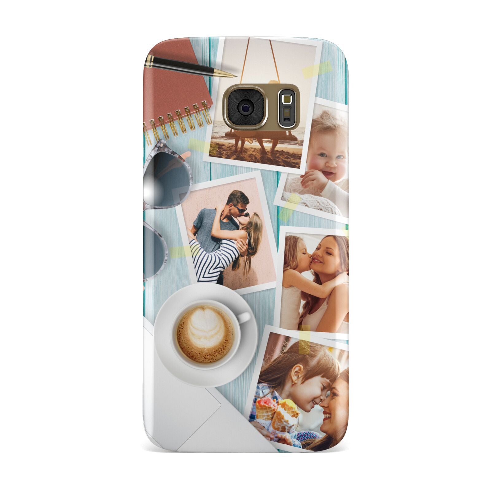 Cafe Scene Photo Montage Upload Samsung Galaxy Case
