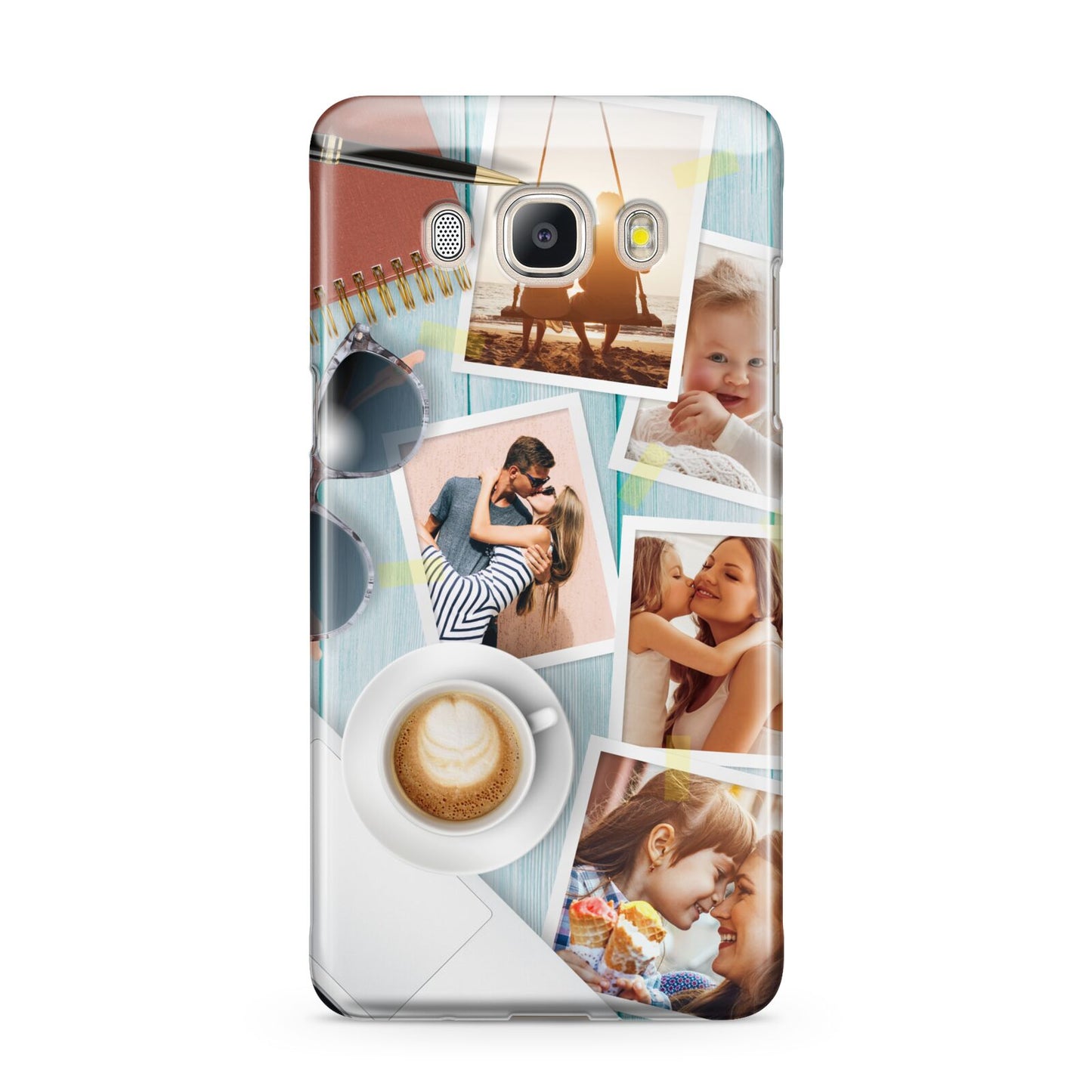 Cafe Scene Photo Montage Upload Samsung Galaxy J5 2016 Case