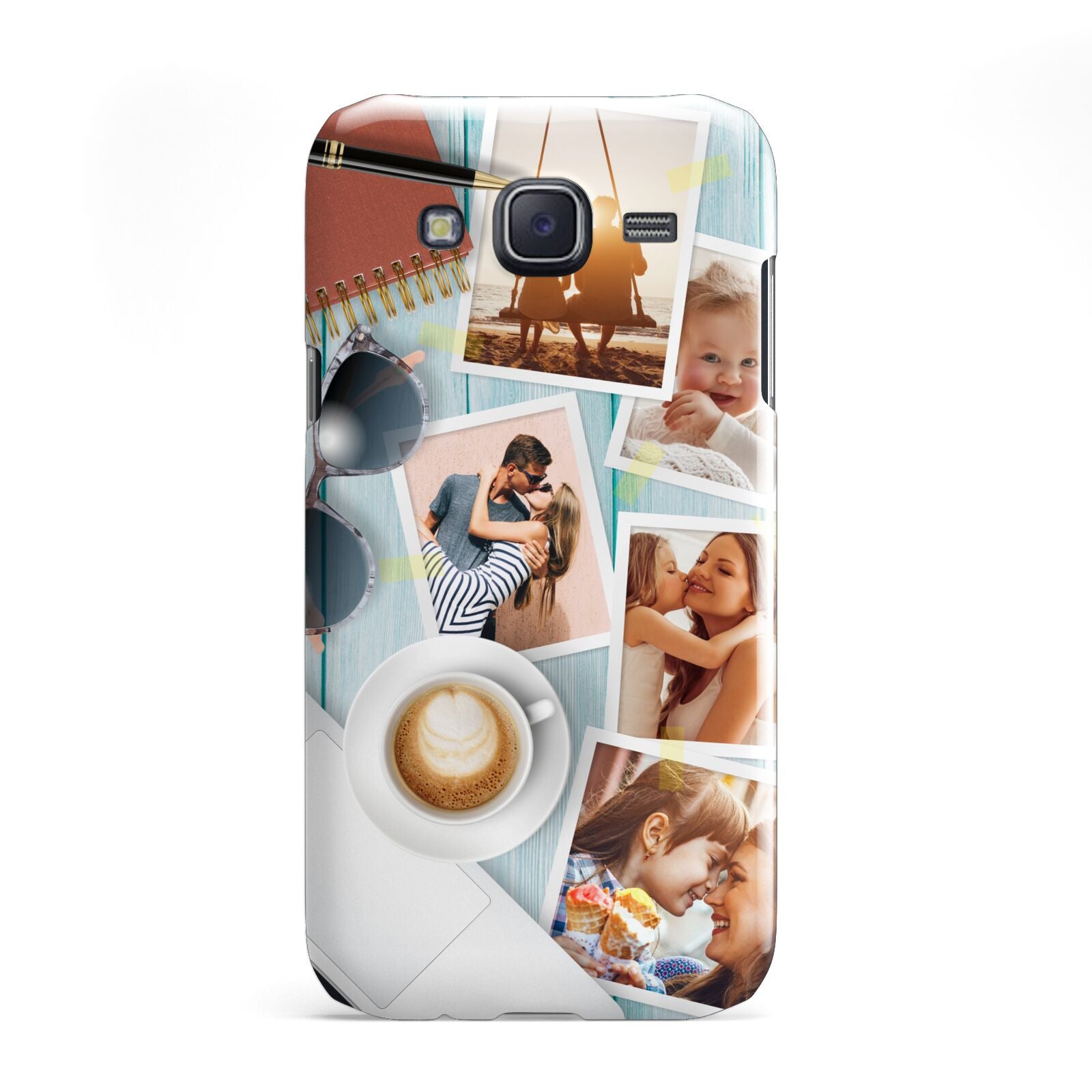 Cafe Scene Photo Montage Upload Samsung Galaxy J5 Case