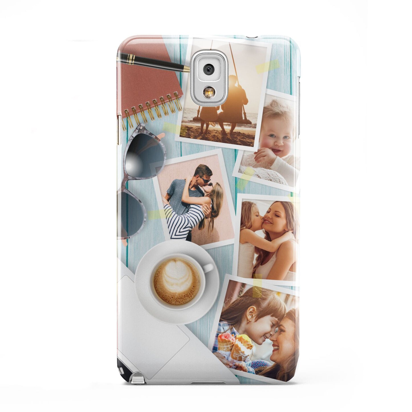 Cafe Scene Photo Montage Upload Samsung Galaxy Note 3 Case