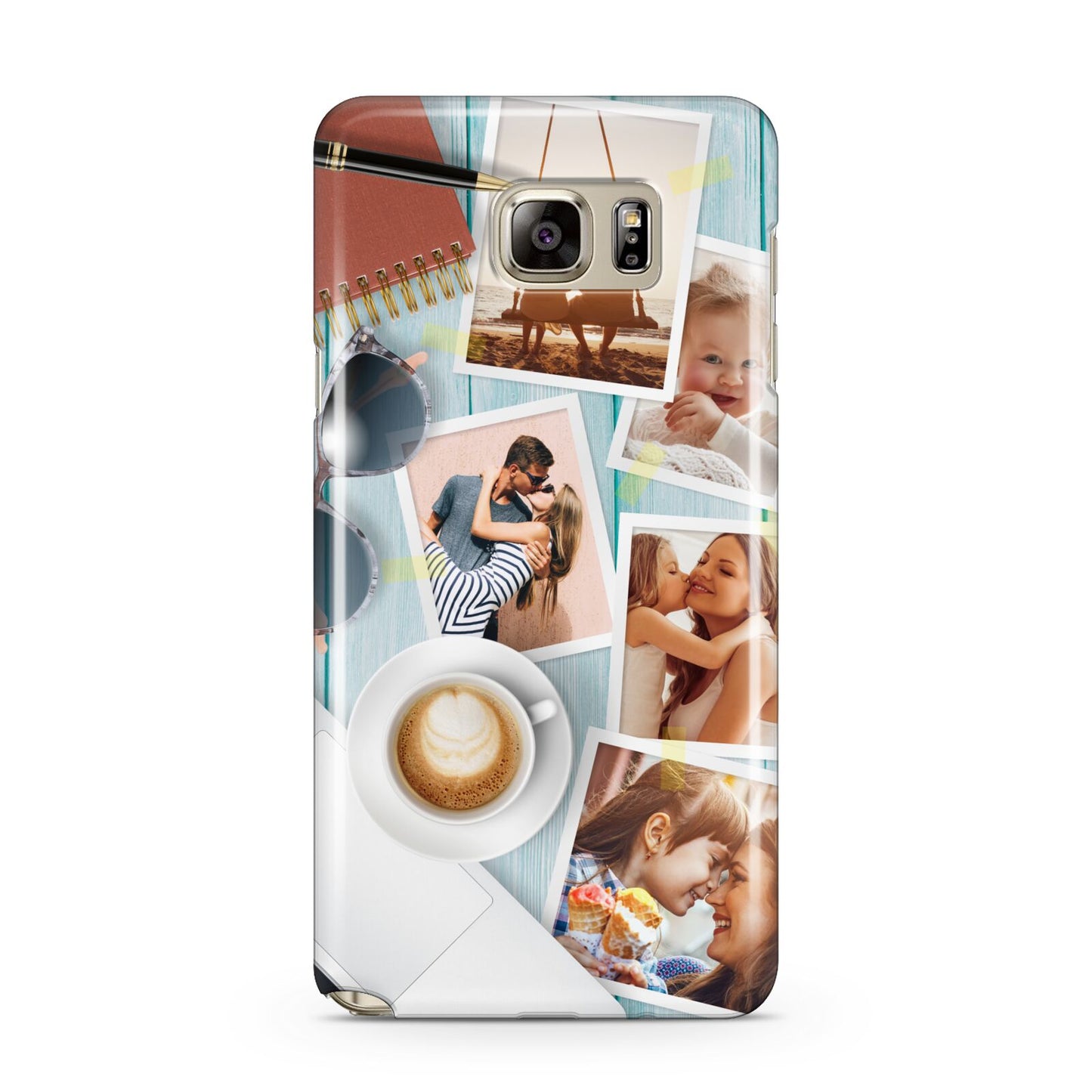 Cafe Scene Photo Montage Upload Samsung Galaxy Note 5 Case