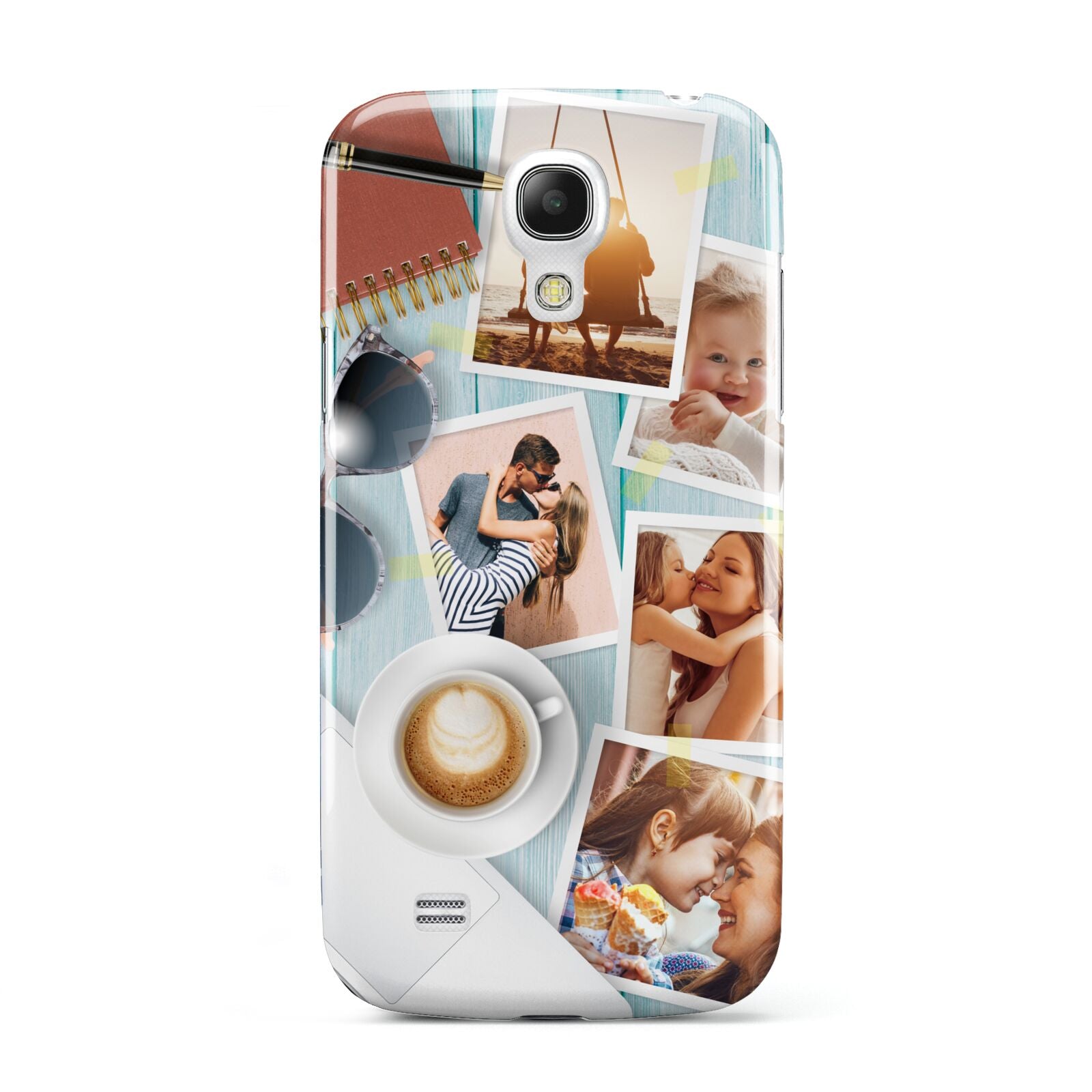 Cafe Scene Photo Montage Upload Samsung Galaxy S4 Mini Case