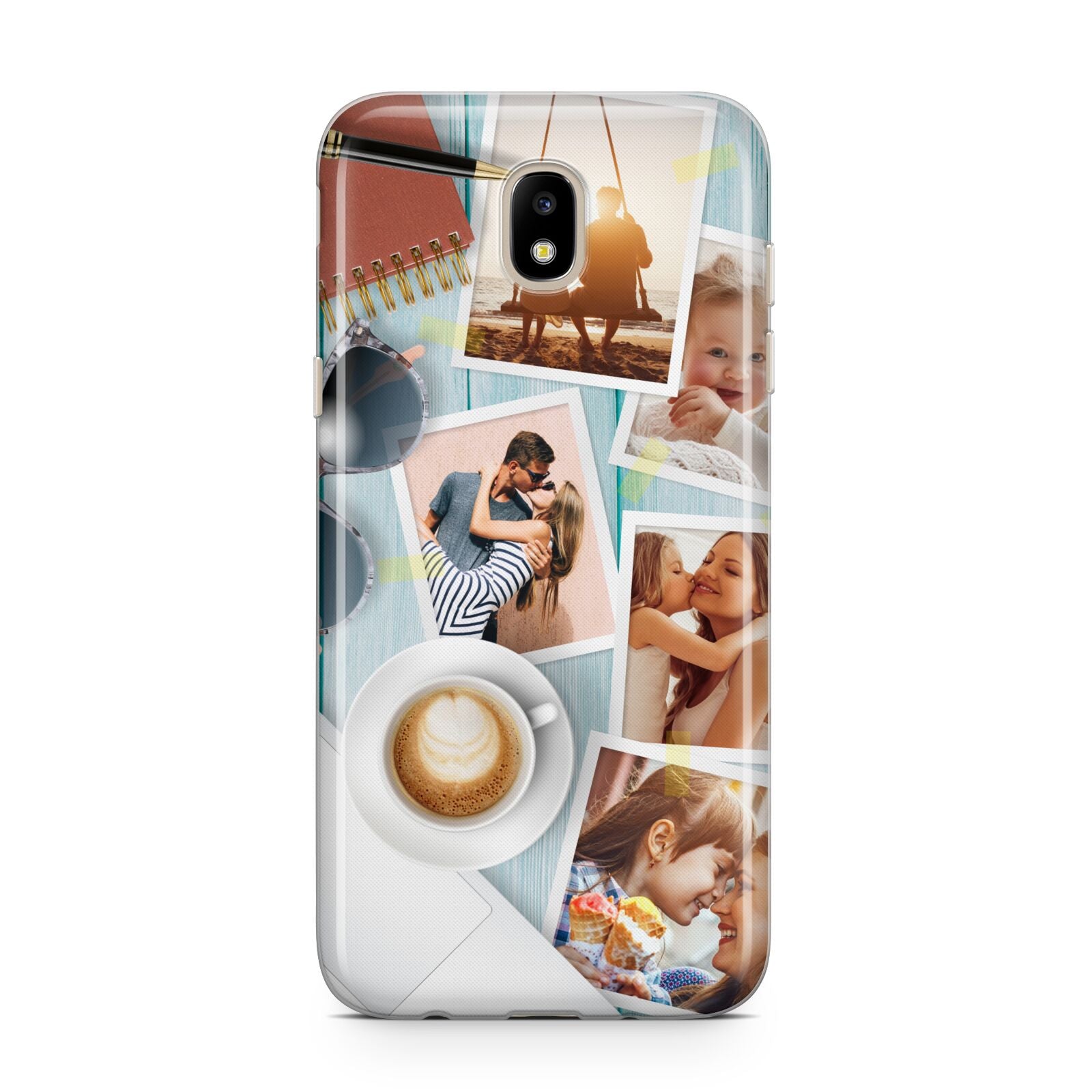 Cafe Scene Photo Montage Upload Samsung J5 2017 Case