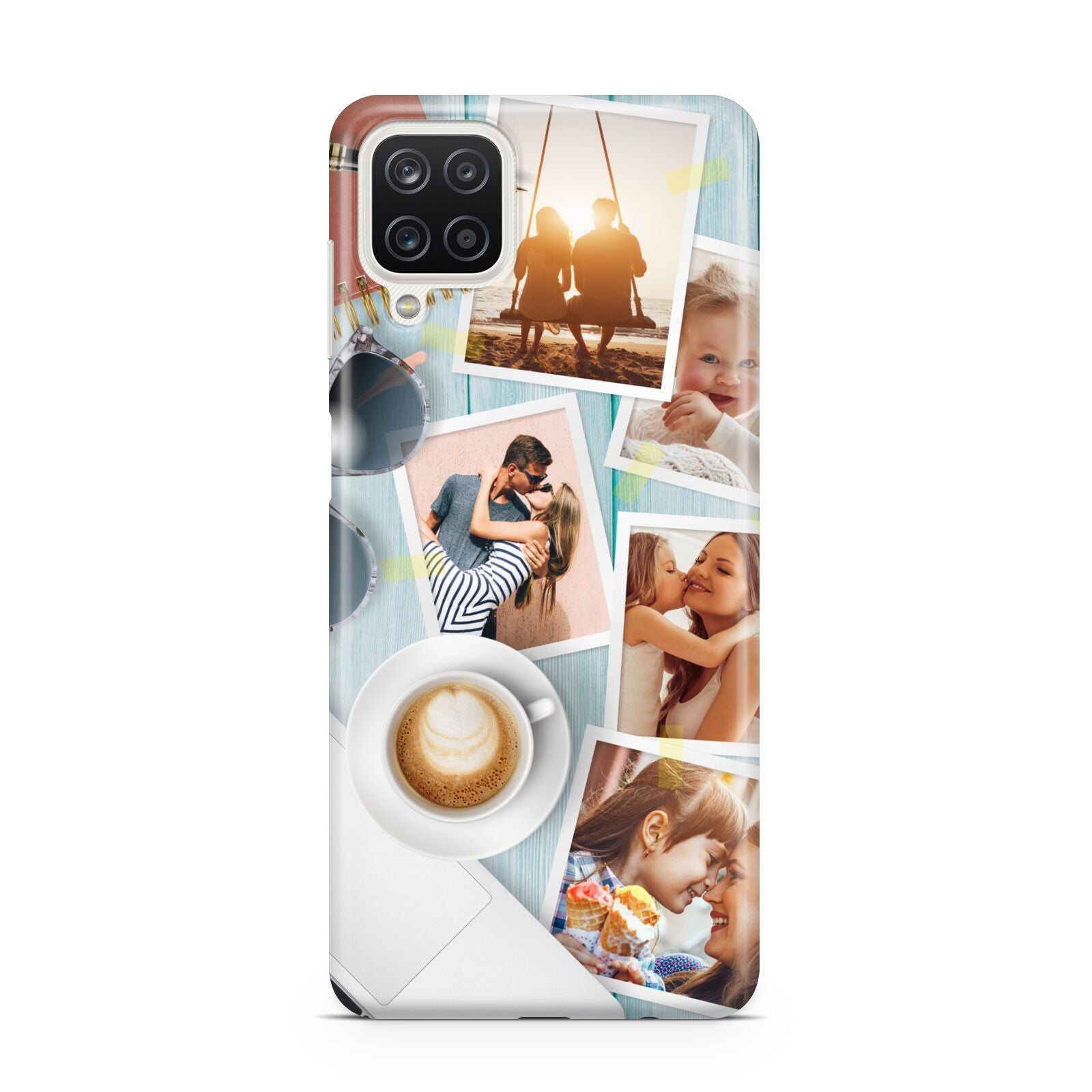 Cafe Scene Photo Montage Upload Samsung M12 Case